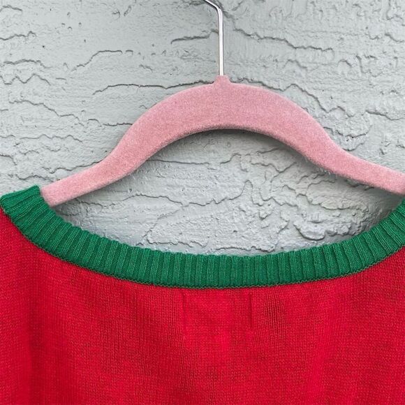 Rockin' Around Women's 2XL Light-Up Christmas Cardigan Sweater - Picture 11 of 13